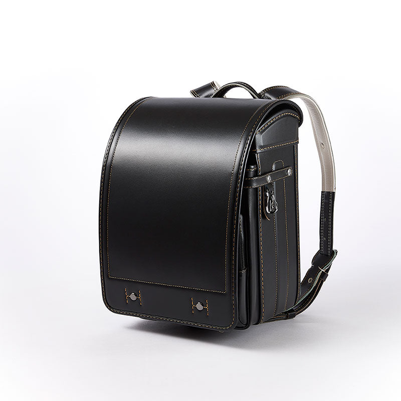 303 スムース牛革 キューブ型 “Classic Edition” 黒×ゴールド